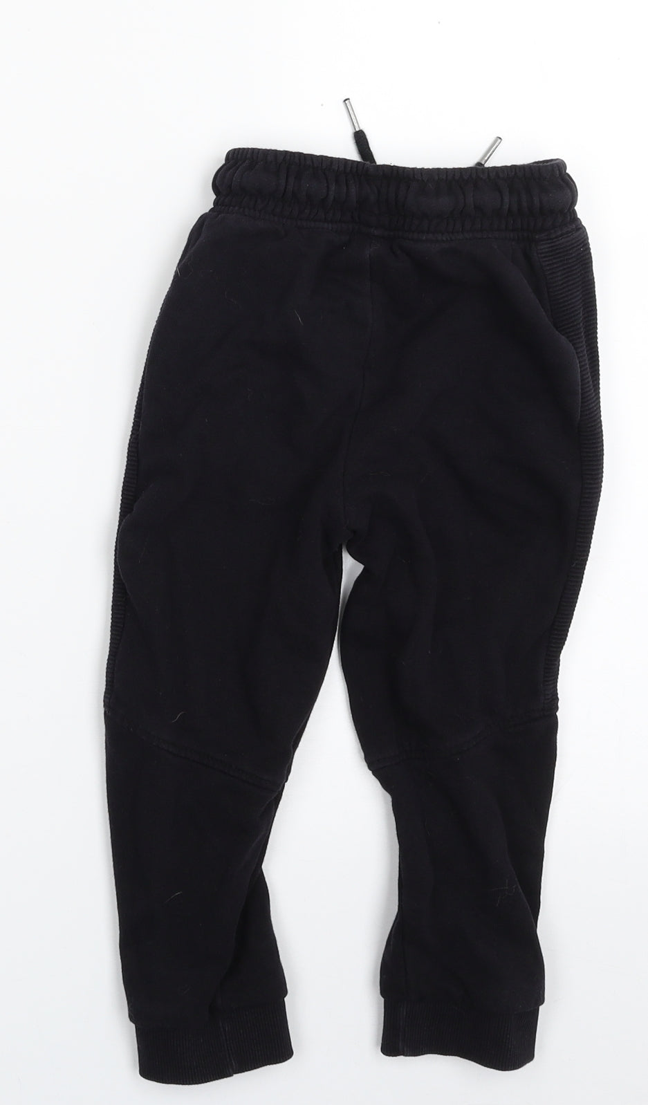TU Boys Black  Cotton Jogger Trousers Size 3 Years  Regular