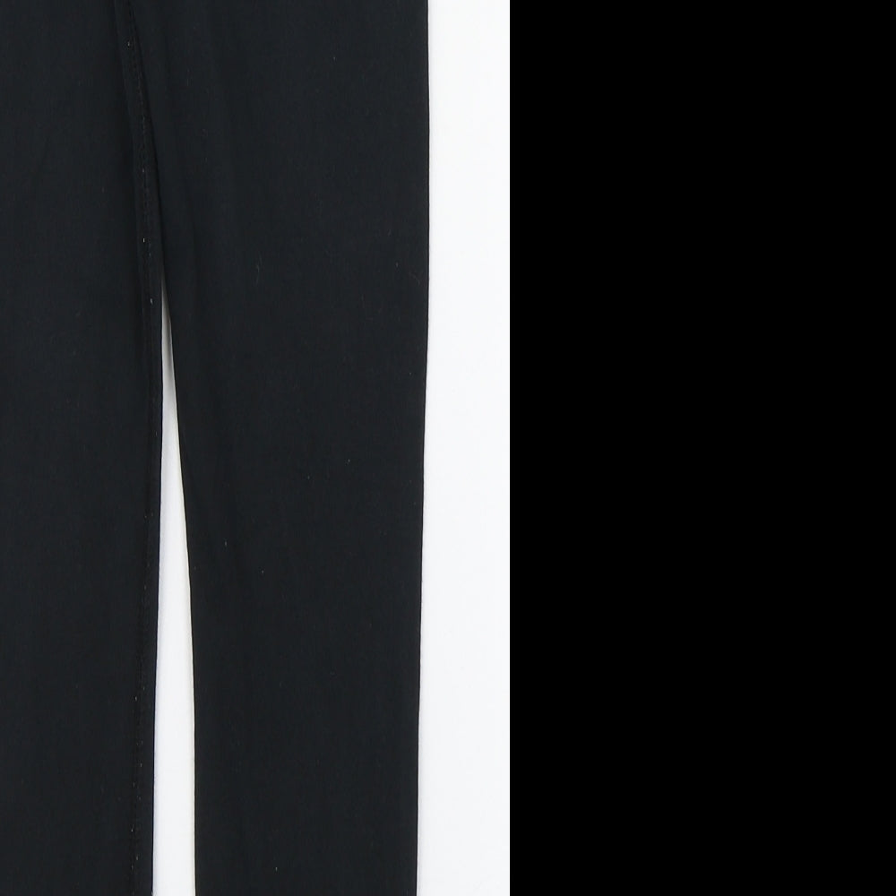 Nike Girls Black  Cotton Jogger Trousers Size 8-9 Years  Regular Pullover - Legging