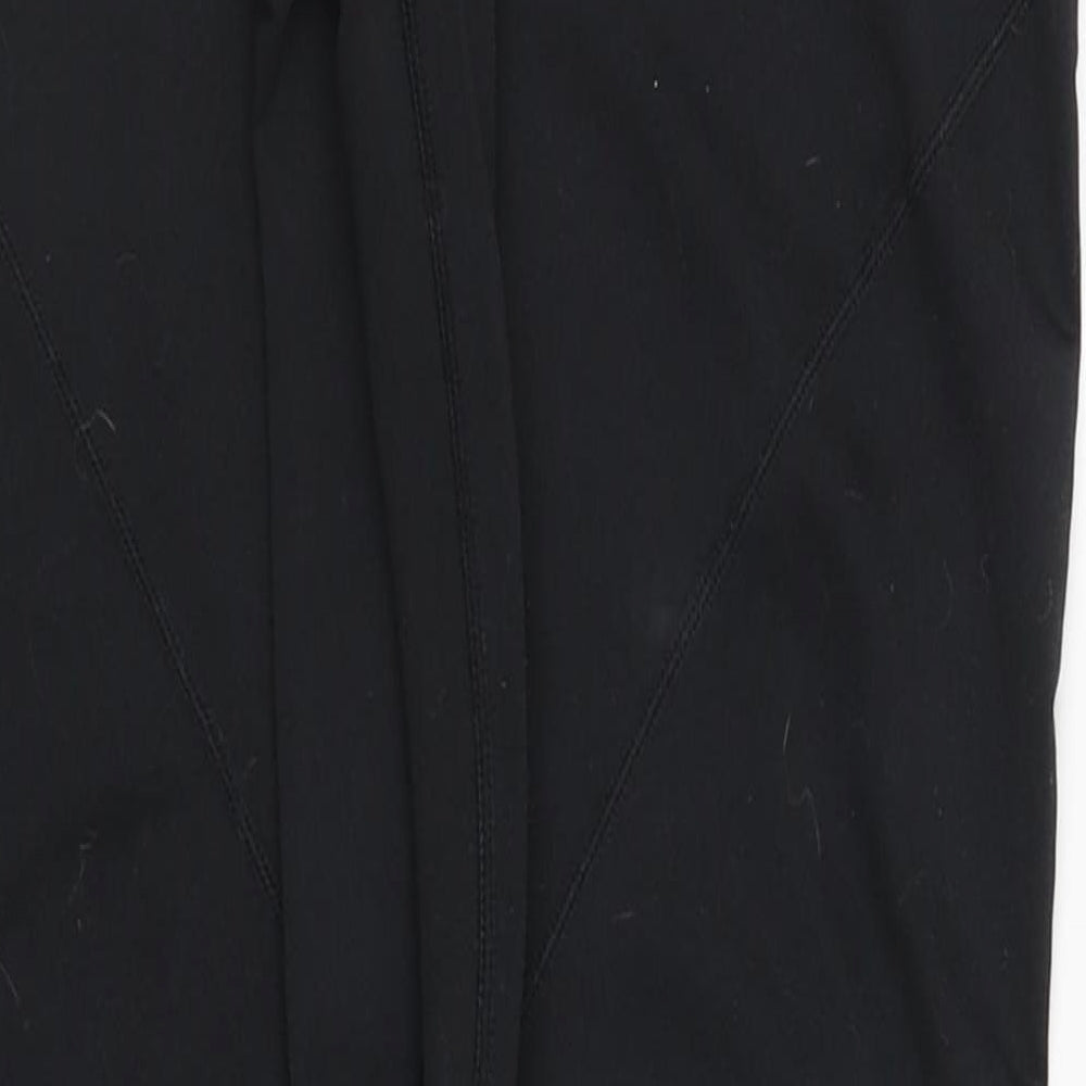 F&F Womens Black  Polyester Jogger Leggings Size S L26 in Regular Pullover