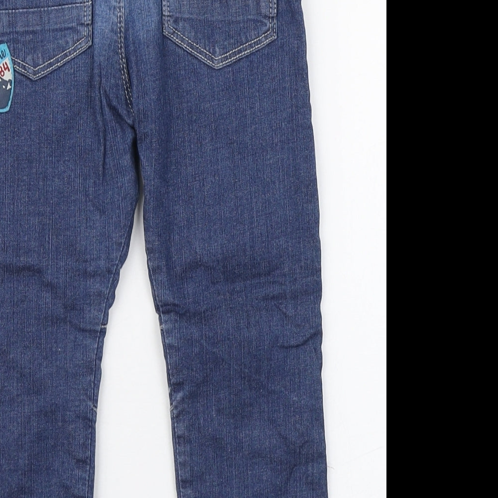 Boboli Boys Multicoloured  Cotton Straight Jeans Size 3 Years  Regular Zip