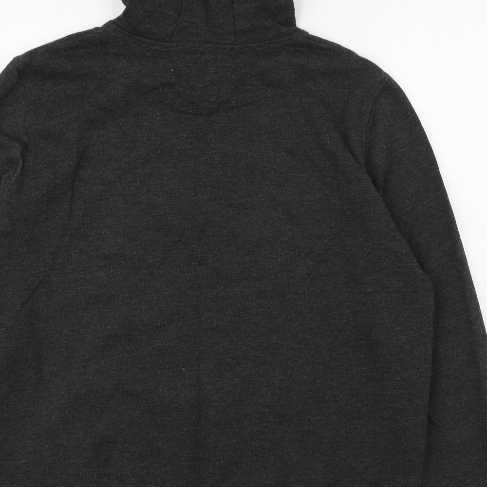 Cedar Wood State Mens Grey  Cotton Pullover Hoodie Size 2XL