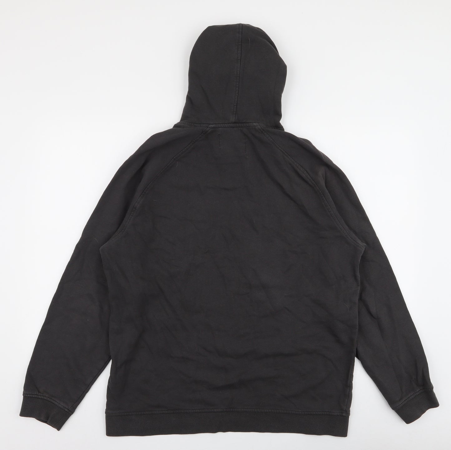JACK & JONES Mens Grey  Cotton Pullover Hoodie Size XL