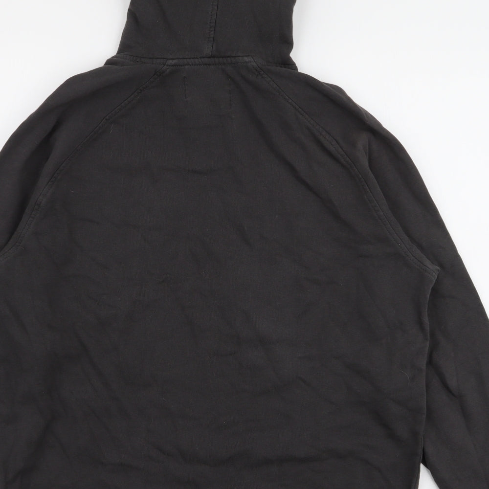 JACK & JONES Mens Grey  Cotton Pullover Hoodie Size XL