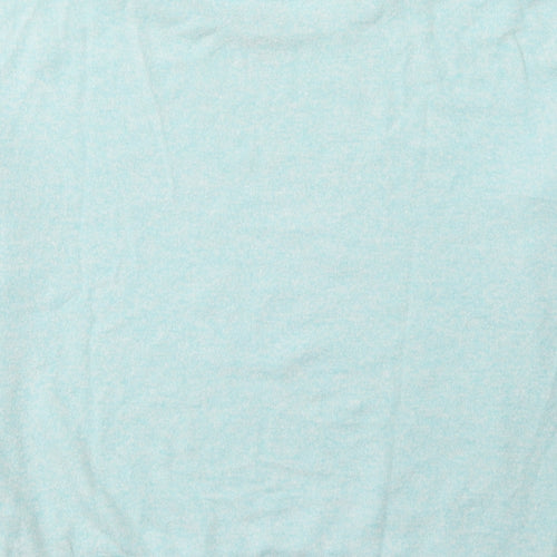 Disney Womens Blue Solid Viscose Top Pyjama Top Size 6   - Neverland Tinkerbell