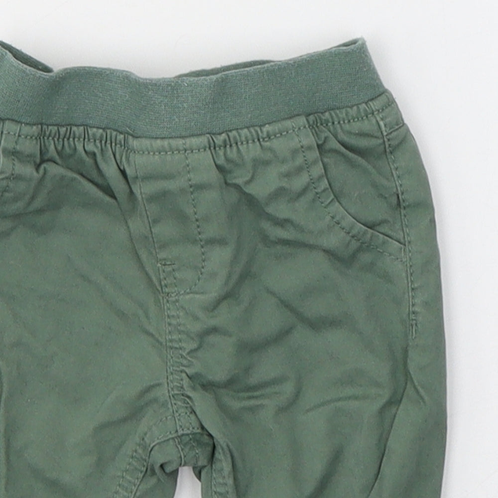 NEXT Baby Green  Cotton Capri Trousers Size 0-3 Months  Pullover