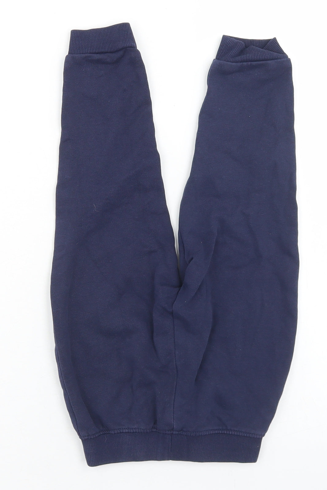 Dunnes Stores Boys Blue  Cotton Jogger Trousers Size 2-3 Years  Regular Drawstring - Dinosaur
