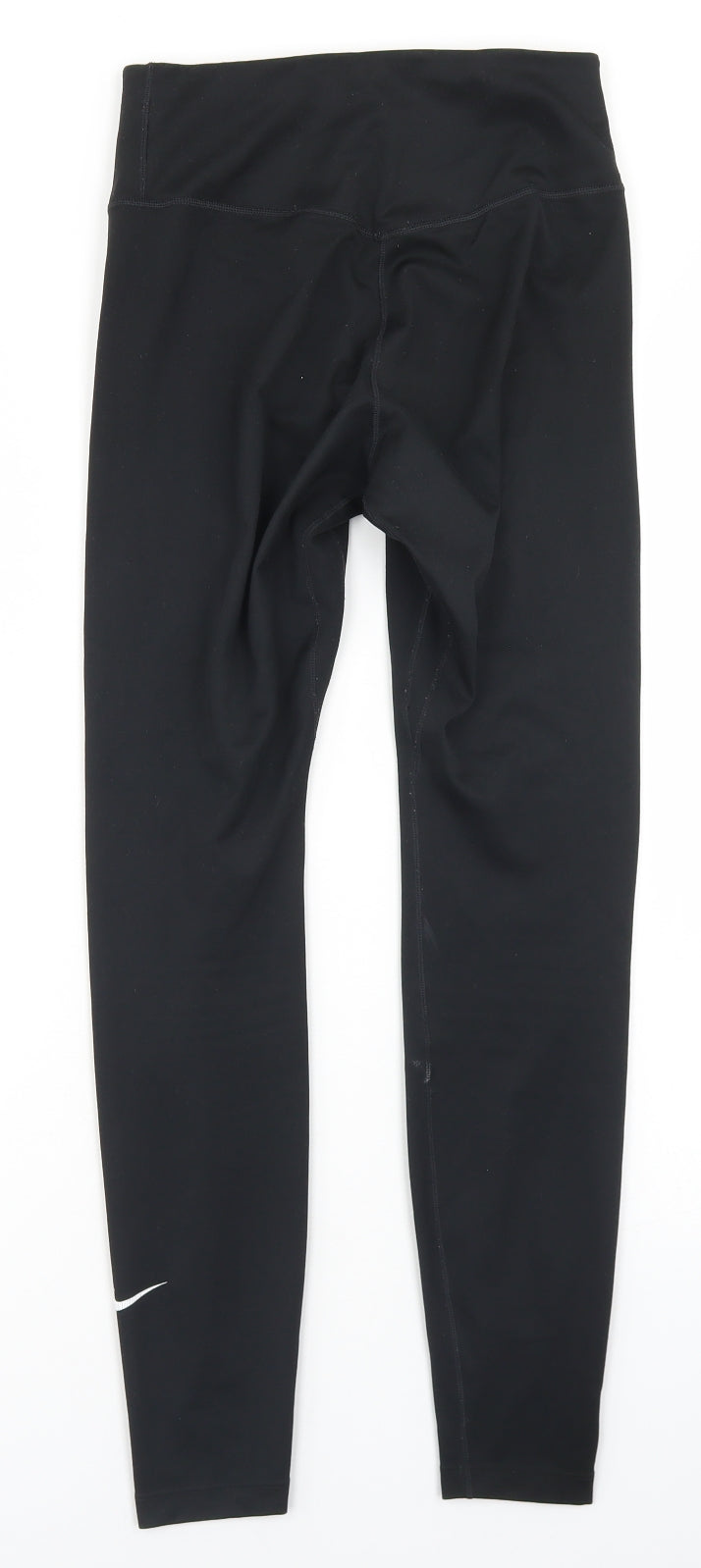 Nike Womens Black  Polyester Compression Leggings Size XS L24 in Regular