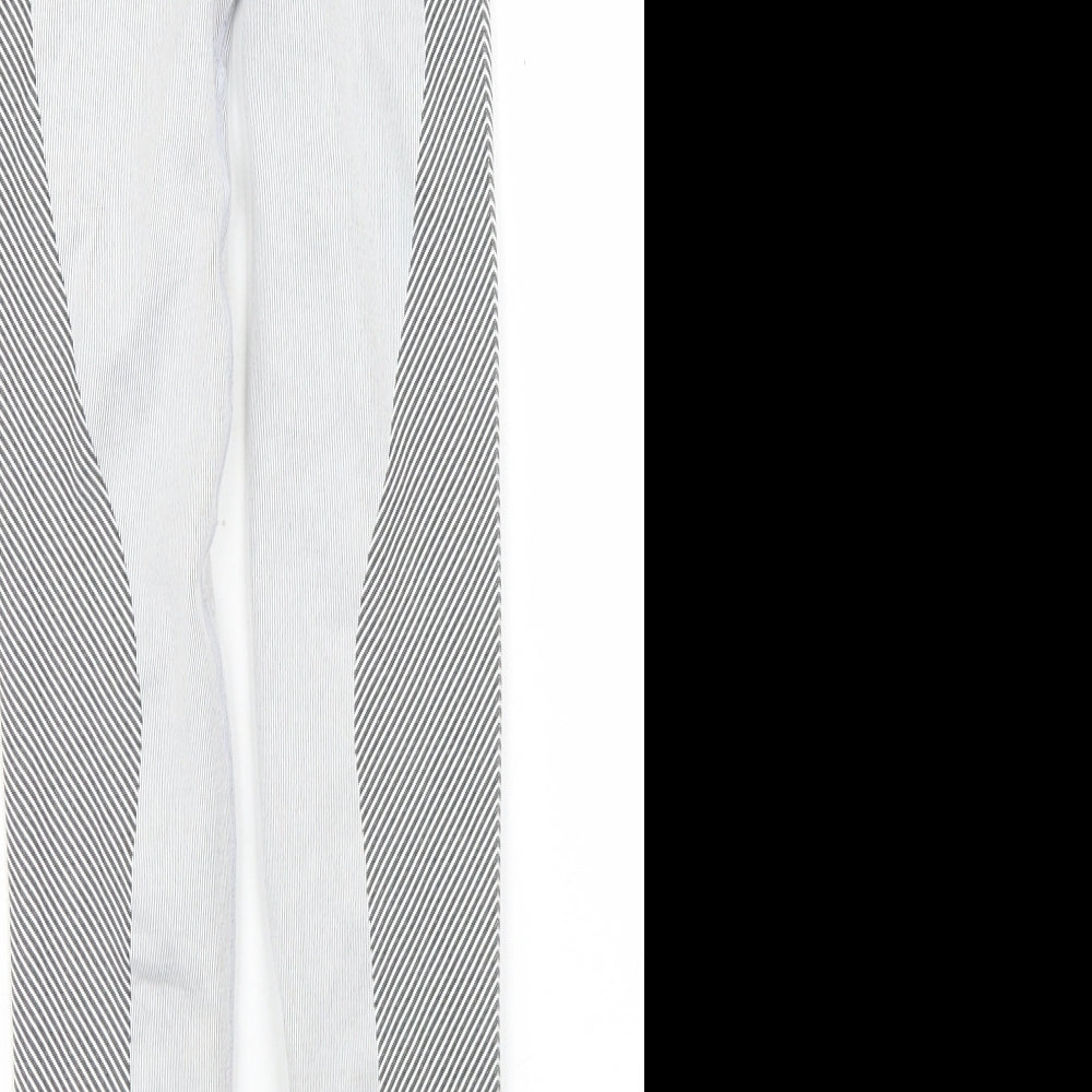 Preworn Womens Grey  Polyester Compression Leggings Size XS L25 in Regular