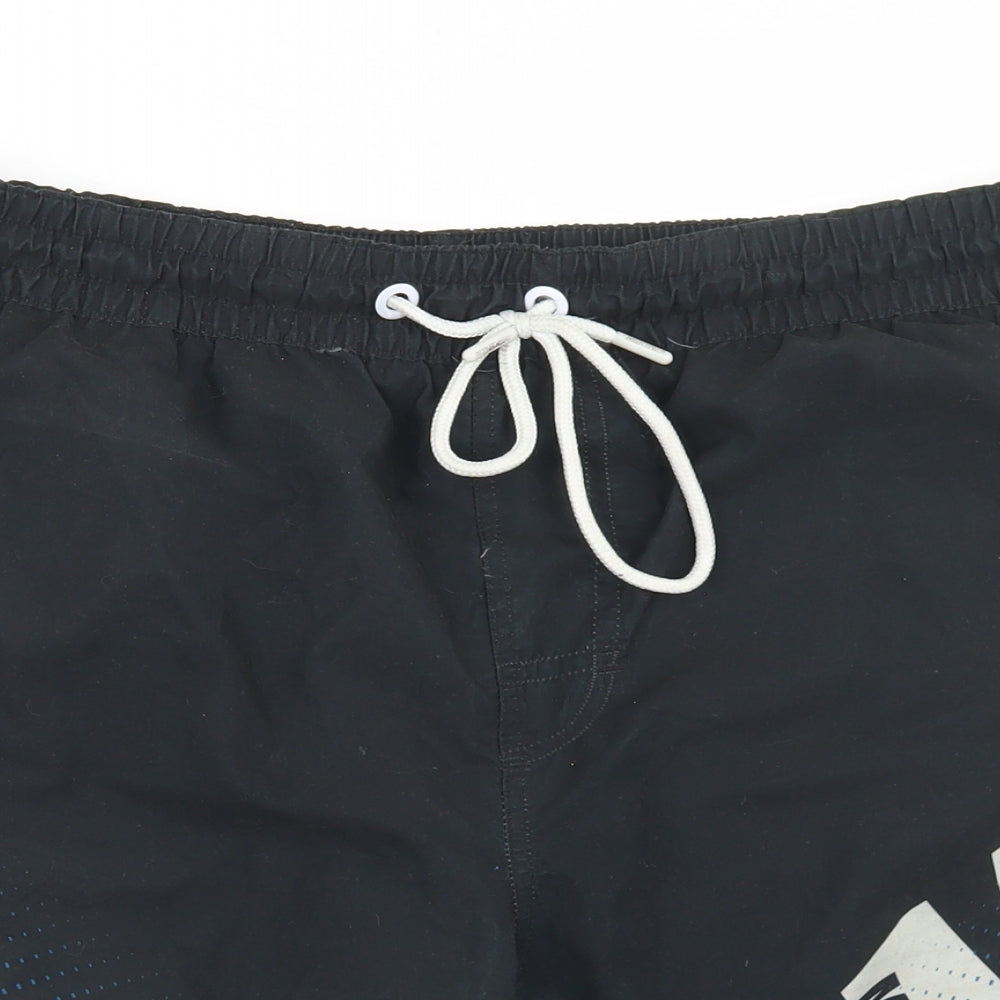McKenzie Mens Blue  Polyester Athletic Shorts Size XL L6 in Regular Drawstring