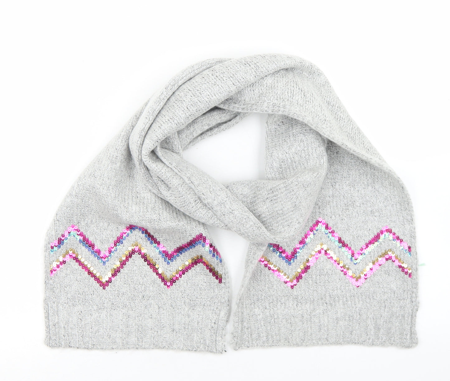 Oasis Womens Grey  Acrylic  Scarf