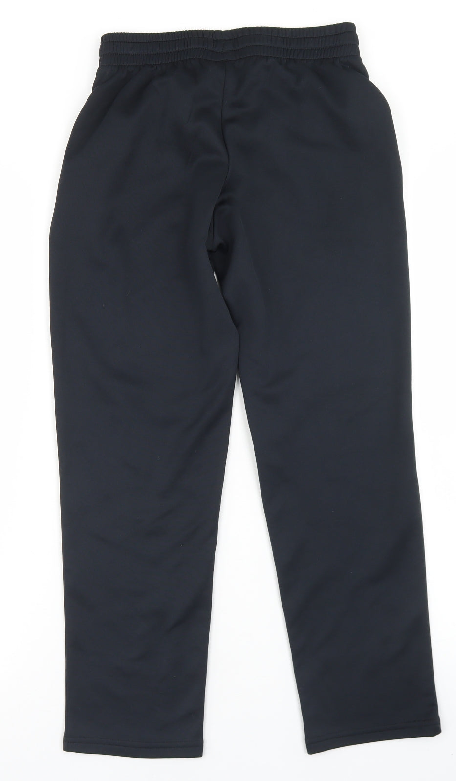 Under armour Boys Blue  Polyester Jogger Trousers Size M L24 in Regular Drawstring