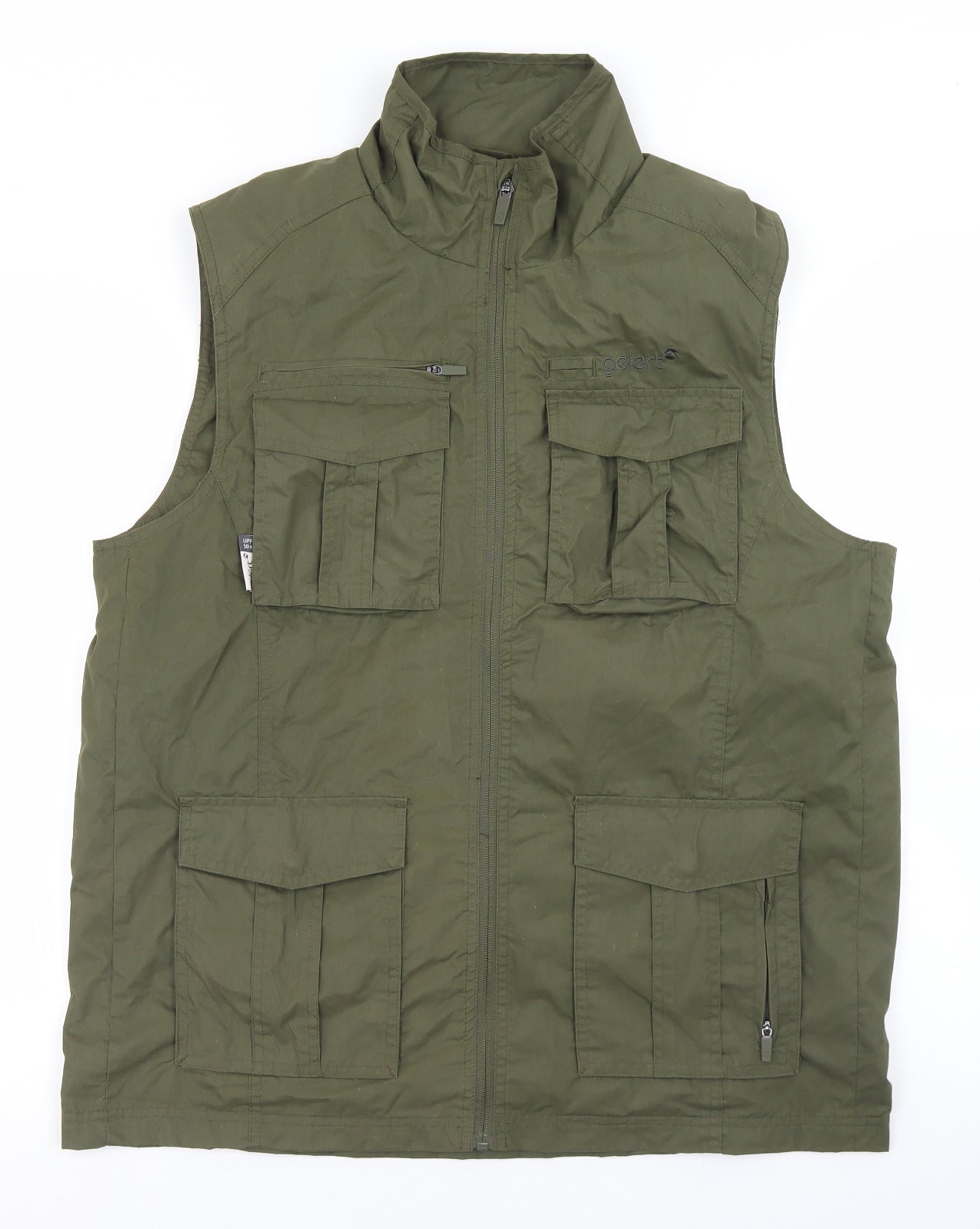 Gelert Mens Green   Gilet Jacket Size M  Zip