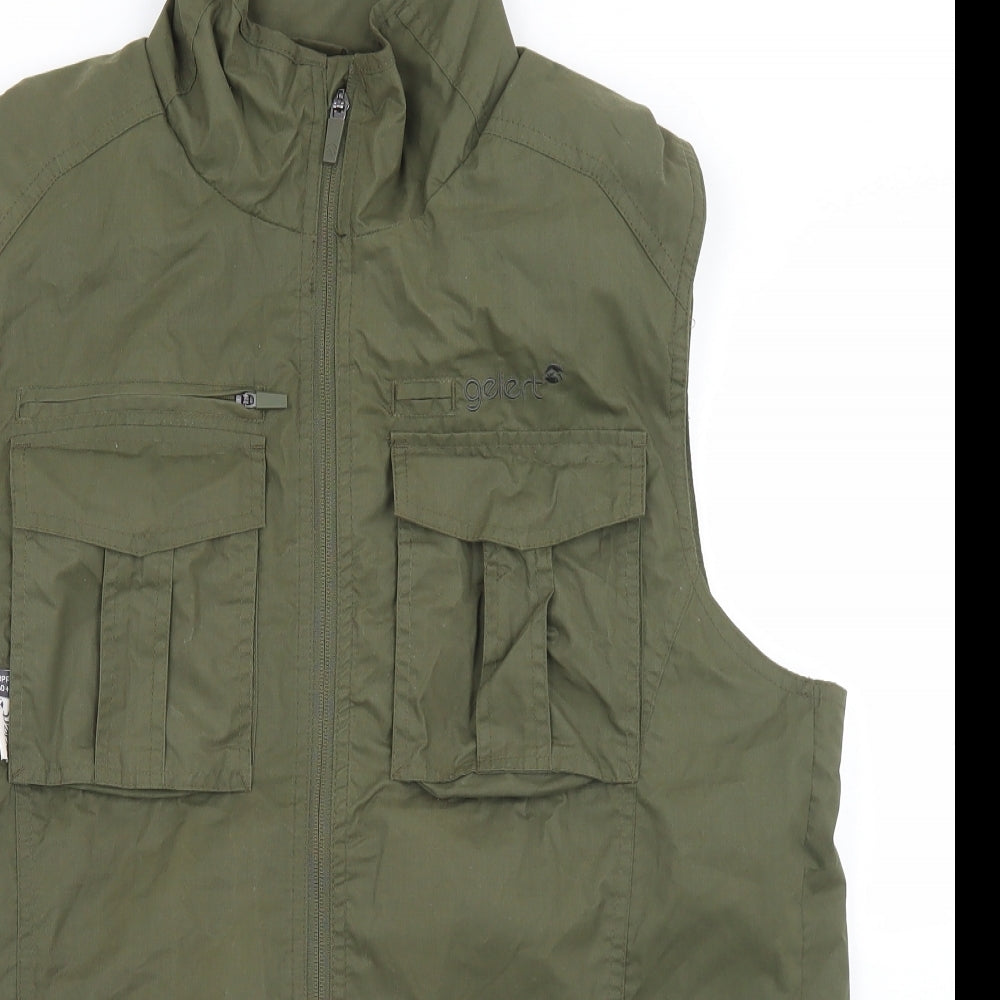 Gelert Mens Green   Gilet Jacket Size M  Zip