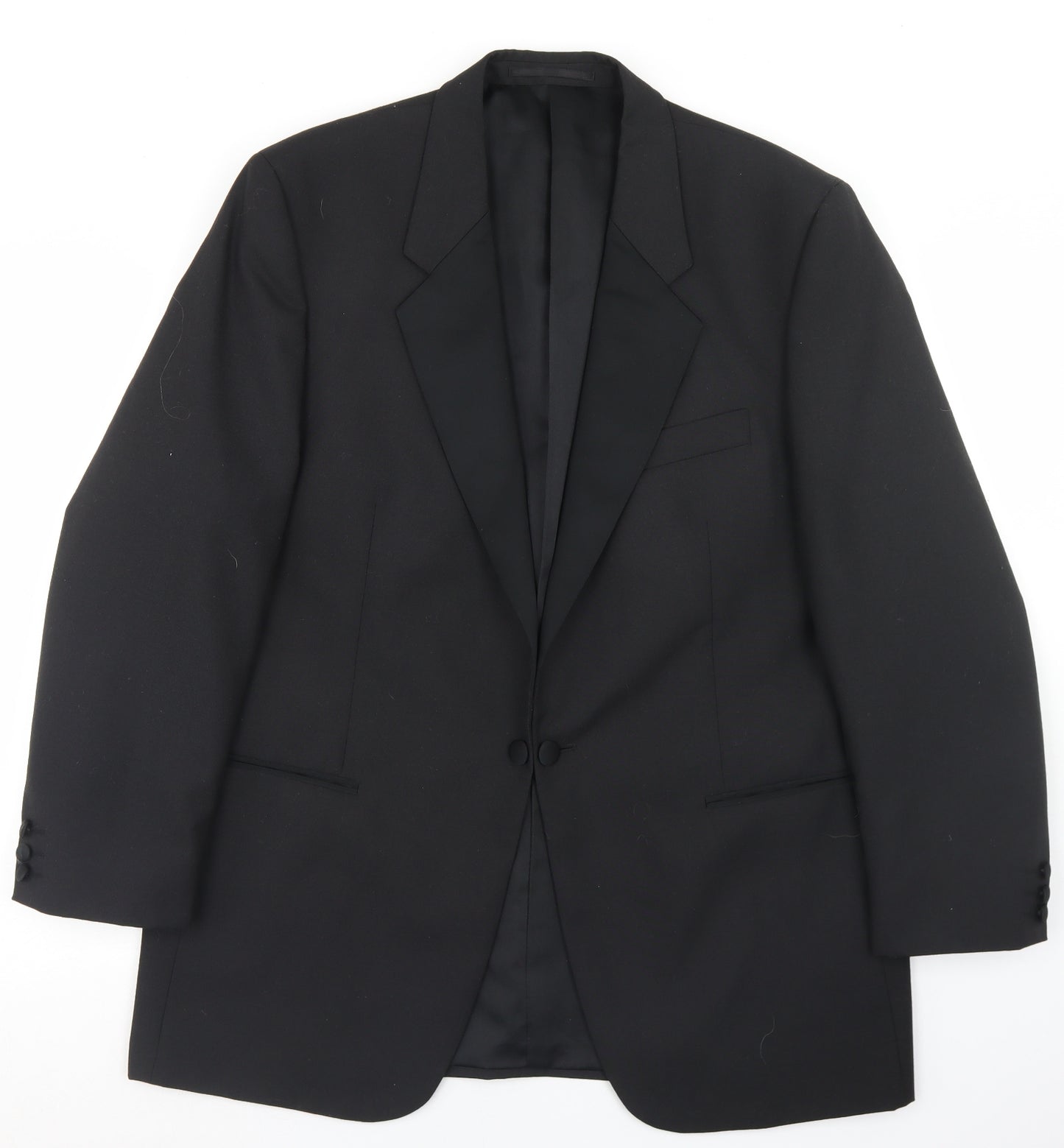 Hugo James Mens Black  Polyester Jacket Blazer Size 42