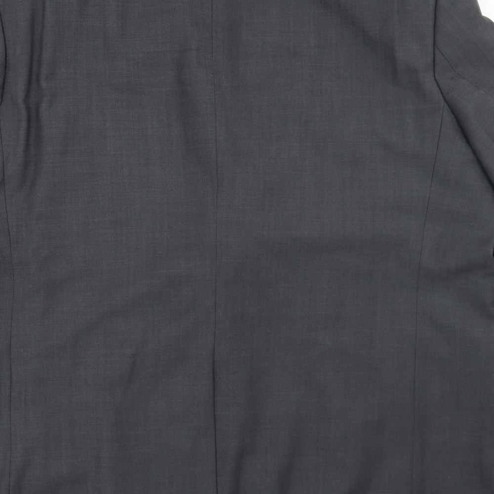 Centaur Mens Grey  Wool Jacket Blazer Size 46