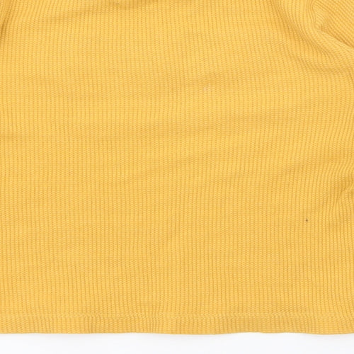 name it Boys Yellow  Cotton Pullover T-Shirt Size 2-3 Years Crew Neck  - Vancouver
