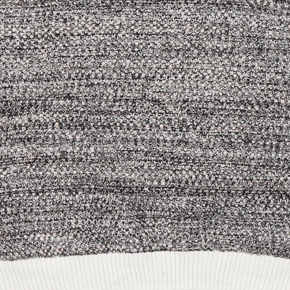 Marks and Spencer Womens Grey Crew Neck  Cotton Pullover Jumper Size 22