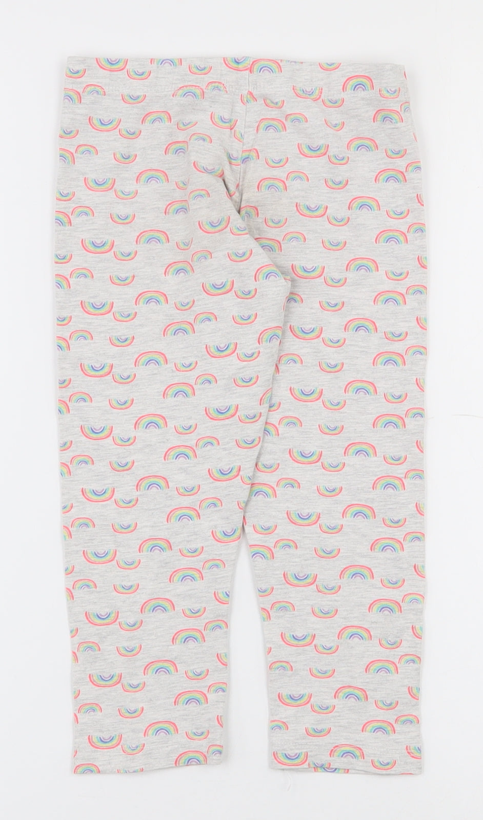 Young Dimension Girls Grey  Cotton Jogger Trousers Size 7-8 Years  Regular Pullover - Leggings