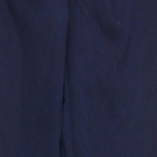 Marks and Spencer Womens Blue  Cotton Jegging Leggings Size 16 L30 in