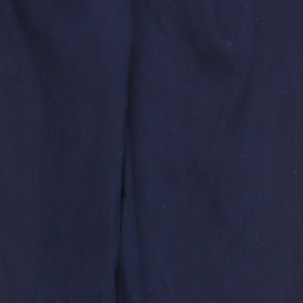 Marks and Spencer Womens Blue  Cotton Jegging Leggings Size 16 L30 in