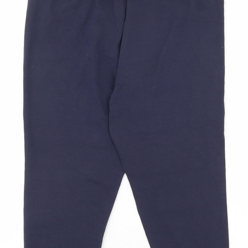 Dunnes Stores Womens Blue  Cork Compression Shorts Size M L18 in Regular Pull On