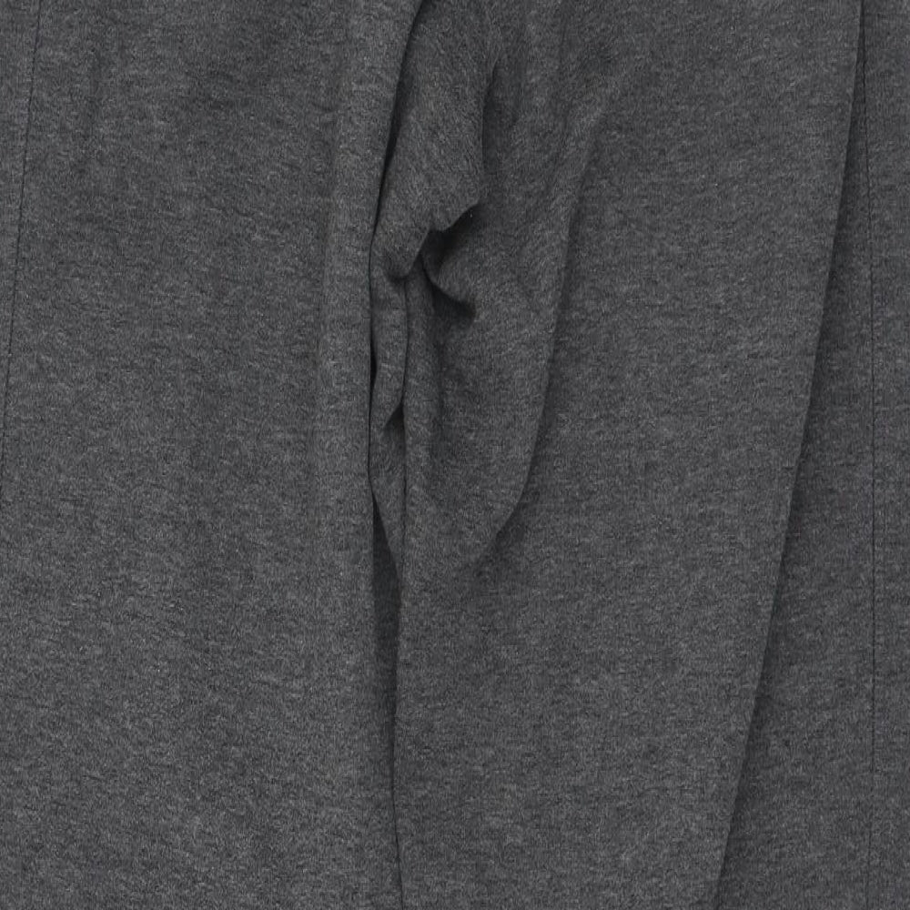 Slazenger Mens Grey  Polyester Jogger Trousers Size S L30 in Regular