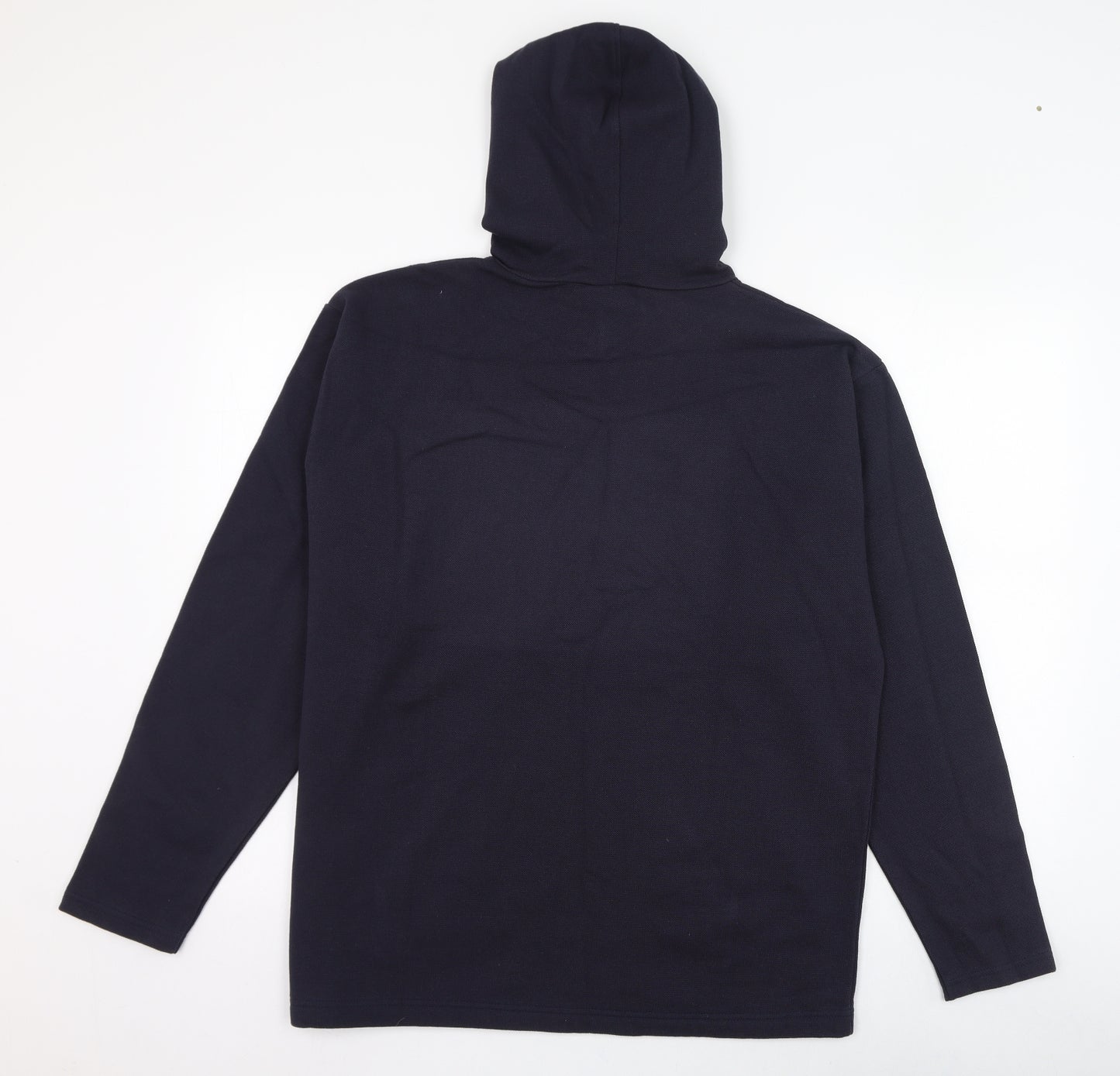 Teejac Mens Blue  Cotton Pullover Hoodie Size M   - Snowdon
