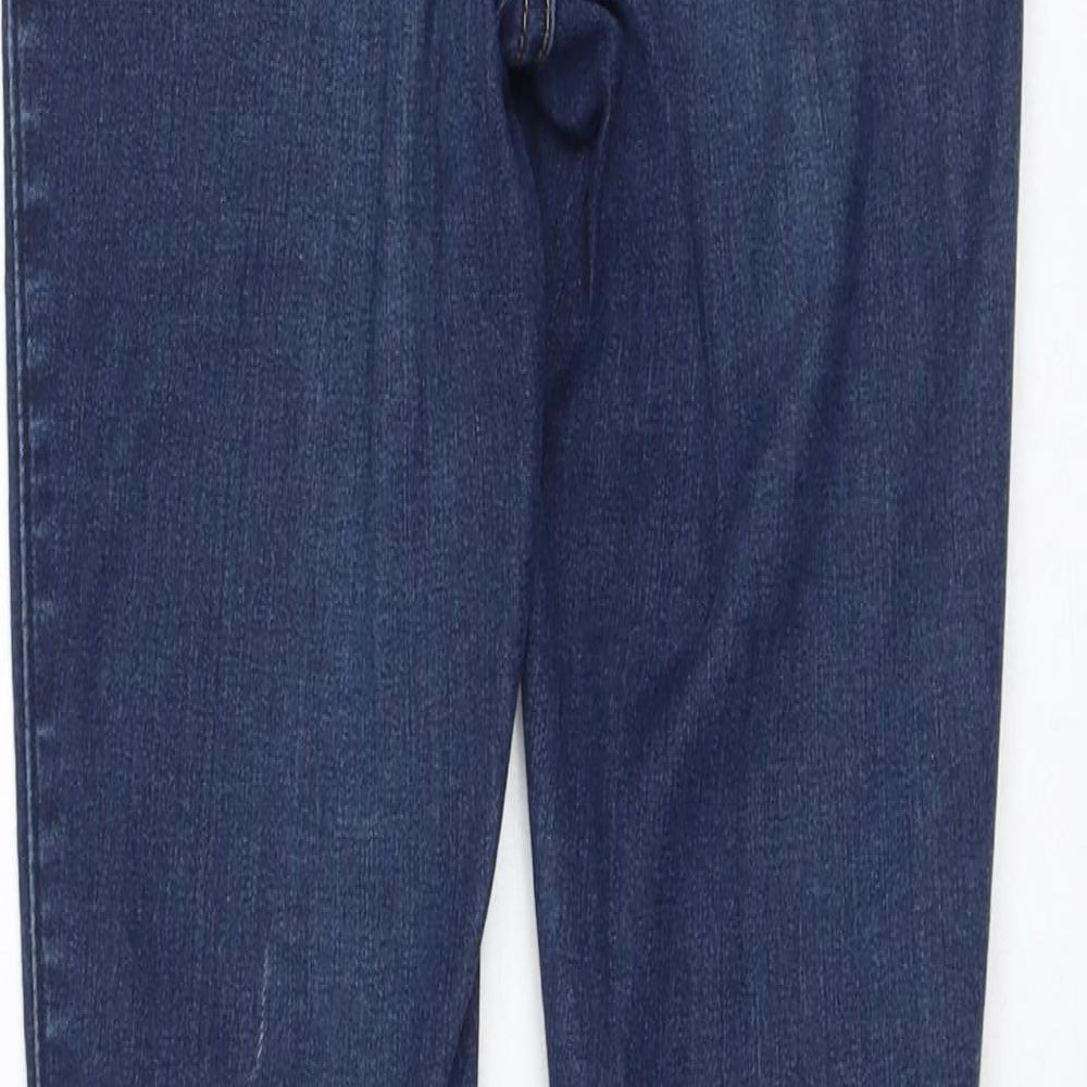 Abercrombie & Fitch Womens Black  Cotton Skinny Jeans Size 24 L29 in Regular Zip