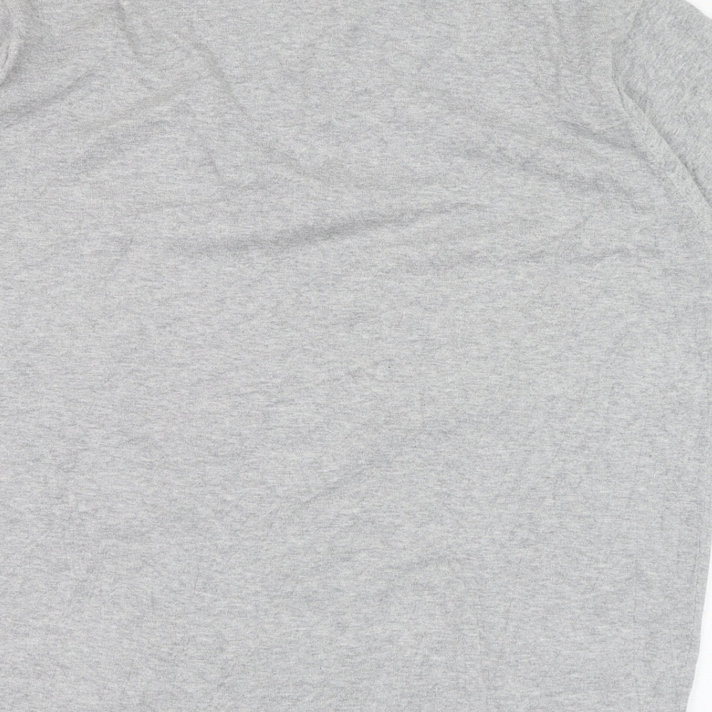 NEXT Mens Grey  Cotton  Polo Size 2XL Collared Button