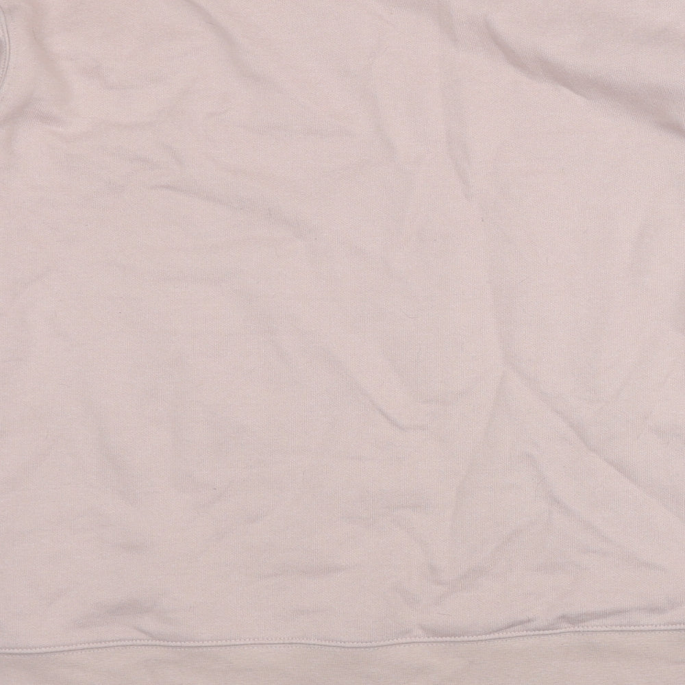 Columbia Womens Pink  Cotton Pullover Sweatshirt Size XL