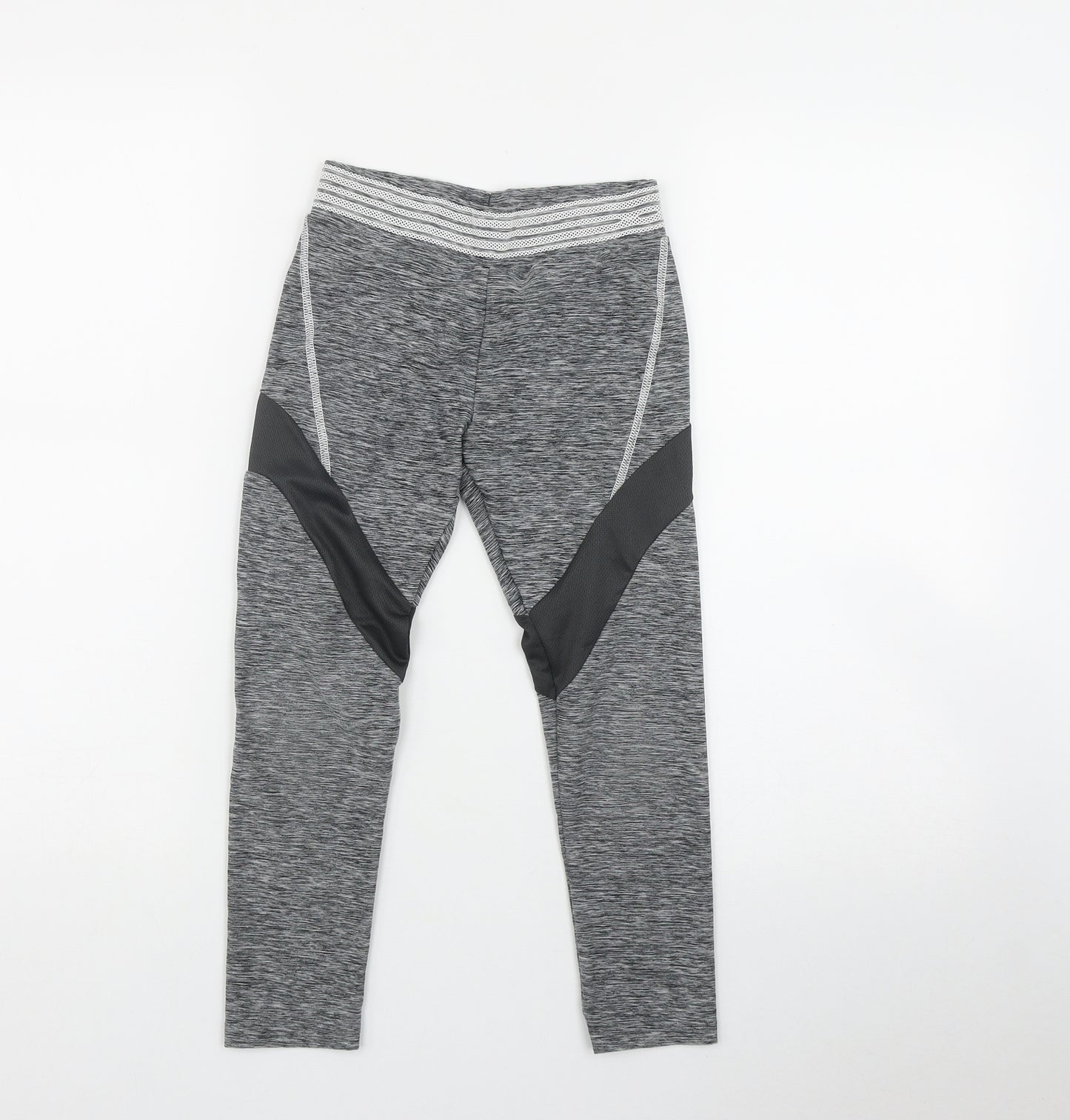 NEXT Girls Grey  Polyester Pedal Pusher Trousers Size 8 Years  Regular