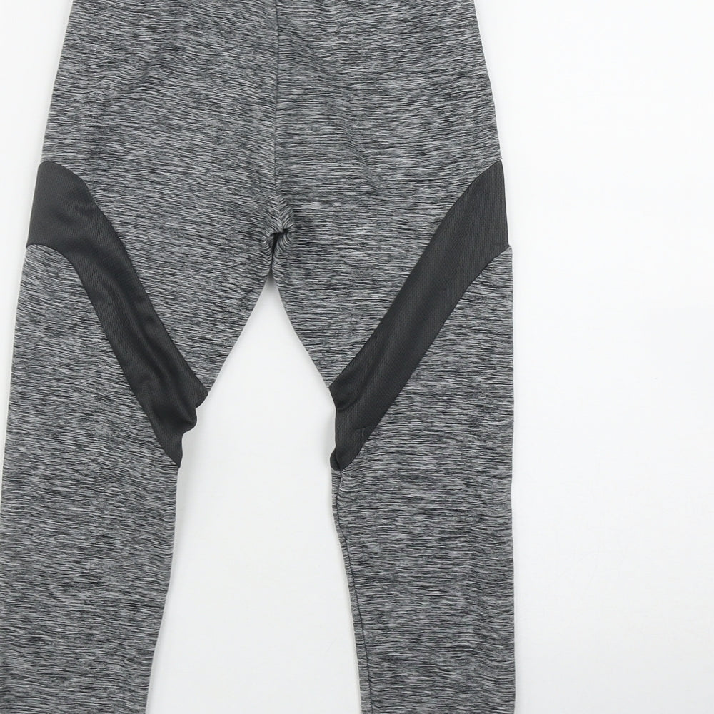 NEXT Girls Grey  Polyester Pedal Pusher Trousers Size 8 Years  Regular