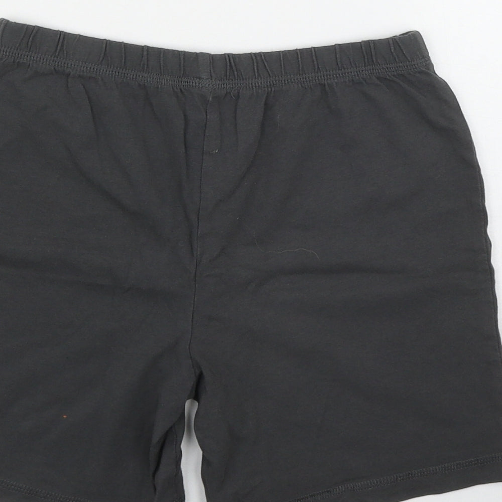 George Boys Grey  Cotton Sweat Shorts Size 7-8 Years  Regular