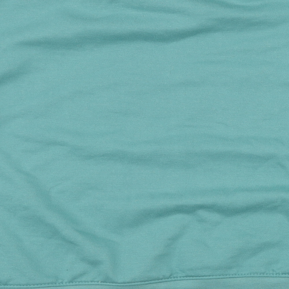 Primark Womens Green  Cotton Pullover Sweatshirt Size 10