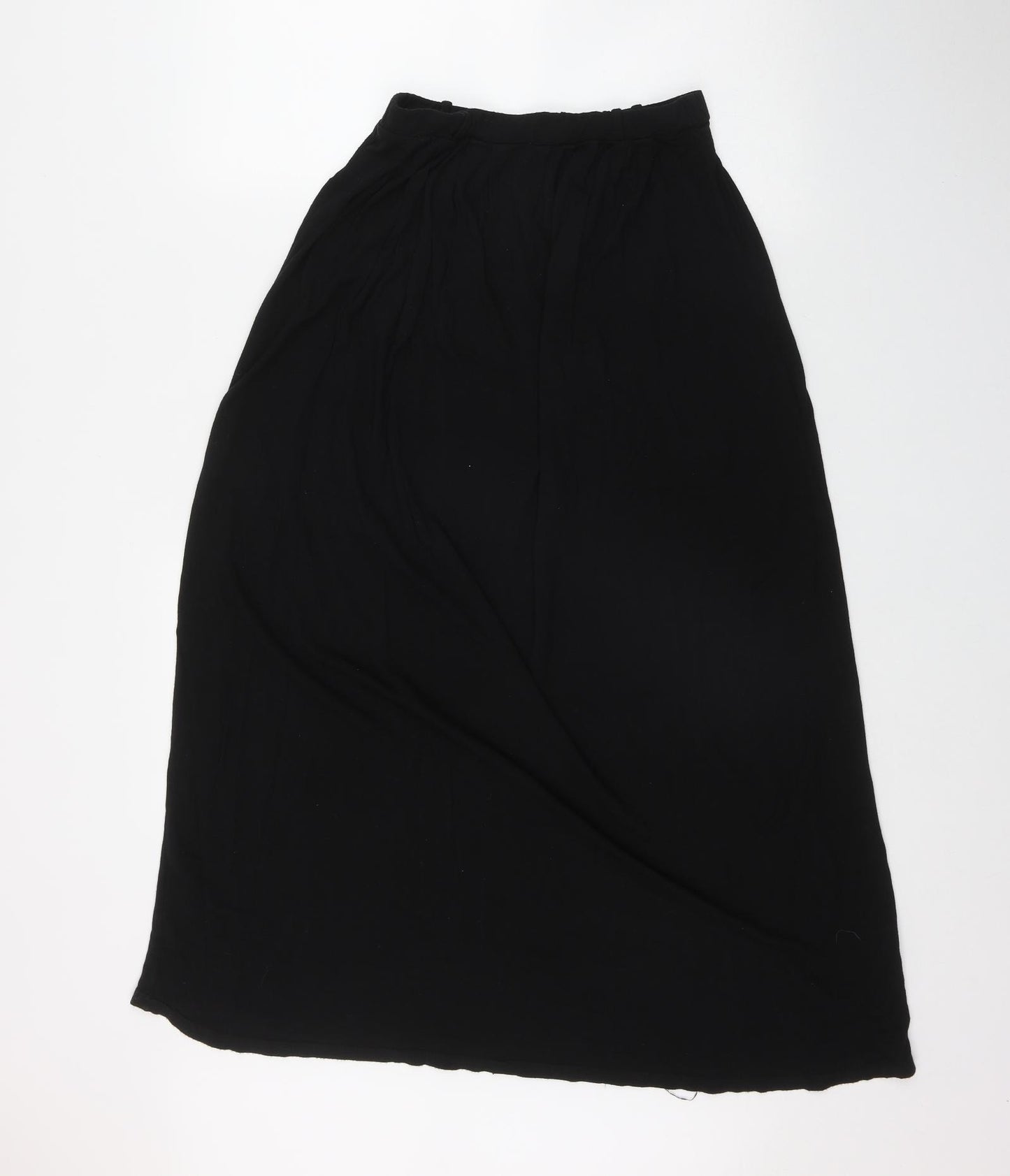 Atmosphere Womens Black  Viscose Flare Skirt Size 10