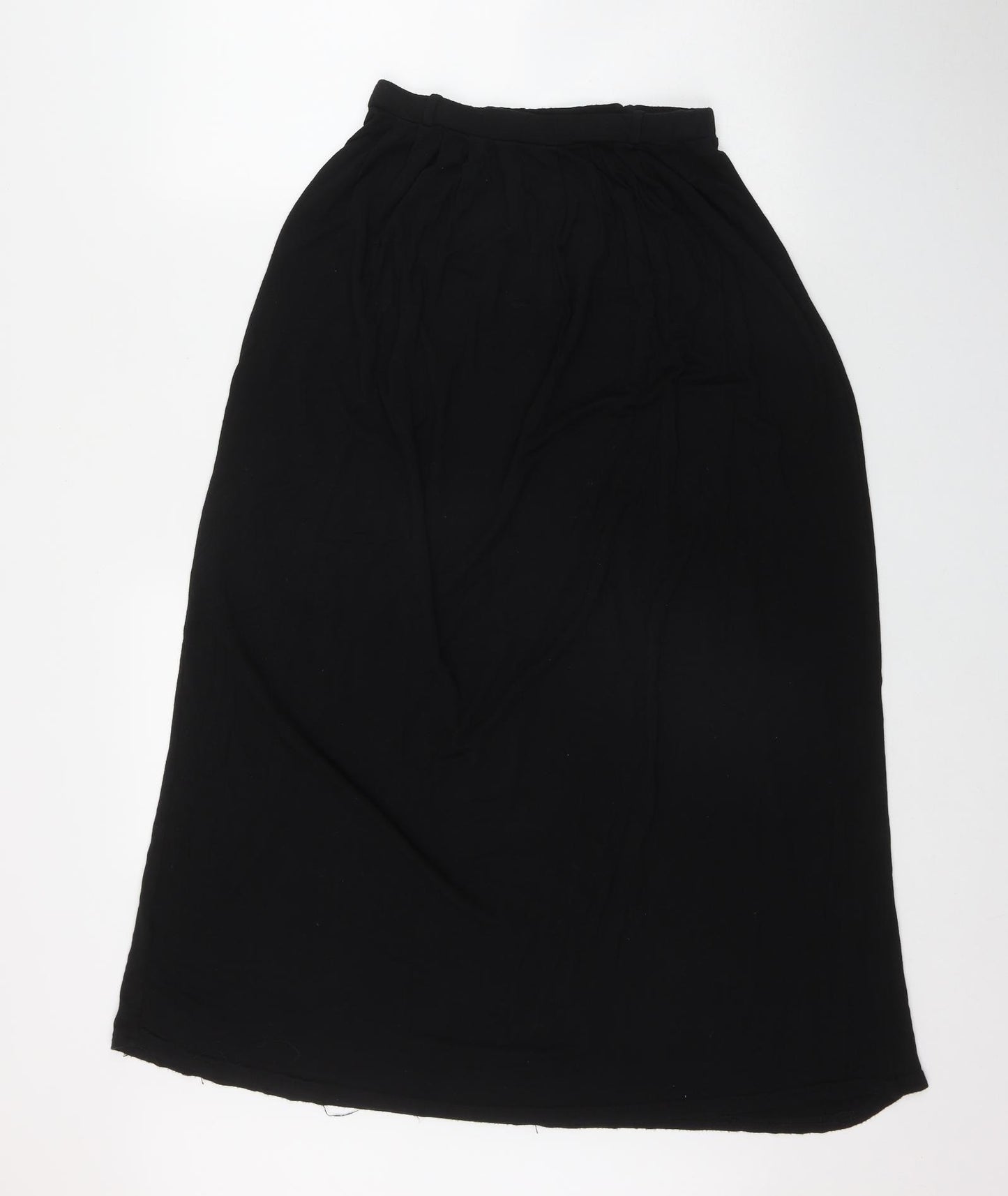 Atmosphere Womens Black  Viscose Flare Skirt Size 10