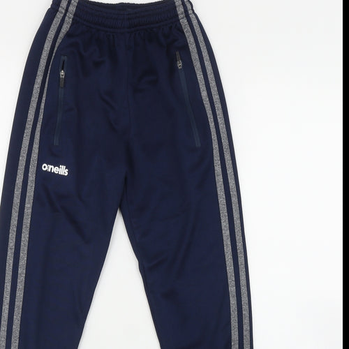 O'Neills Boys Blue  Polyester Jogger Trousers Size 9 Years  Regular