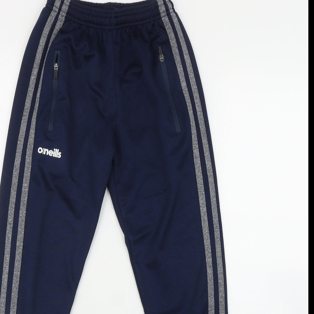 O'Neills Boys Blue  Polyester Jogger Trousers Size 9 Years  Regular