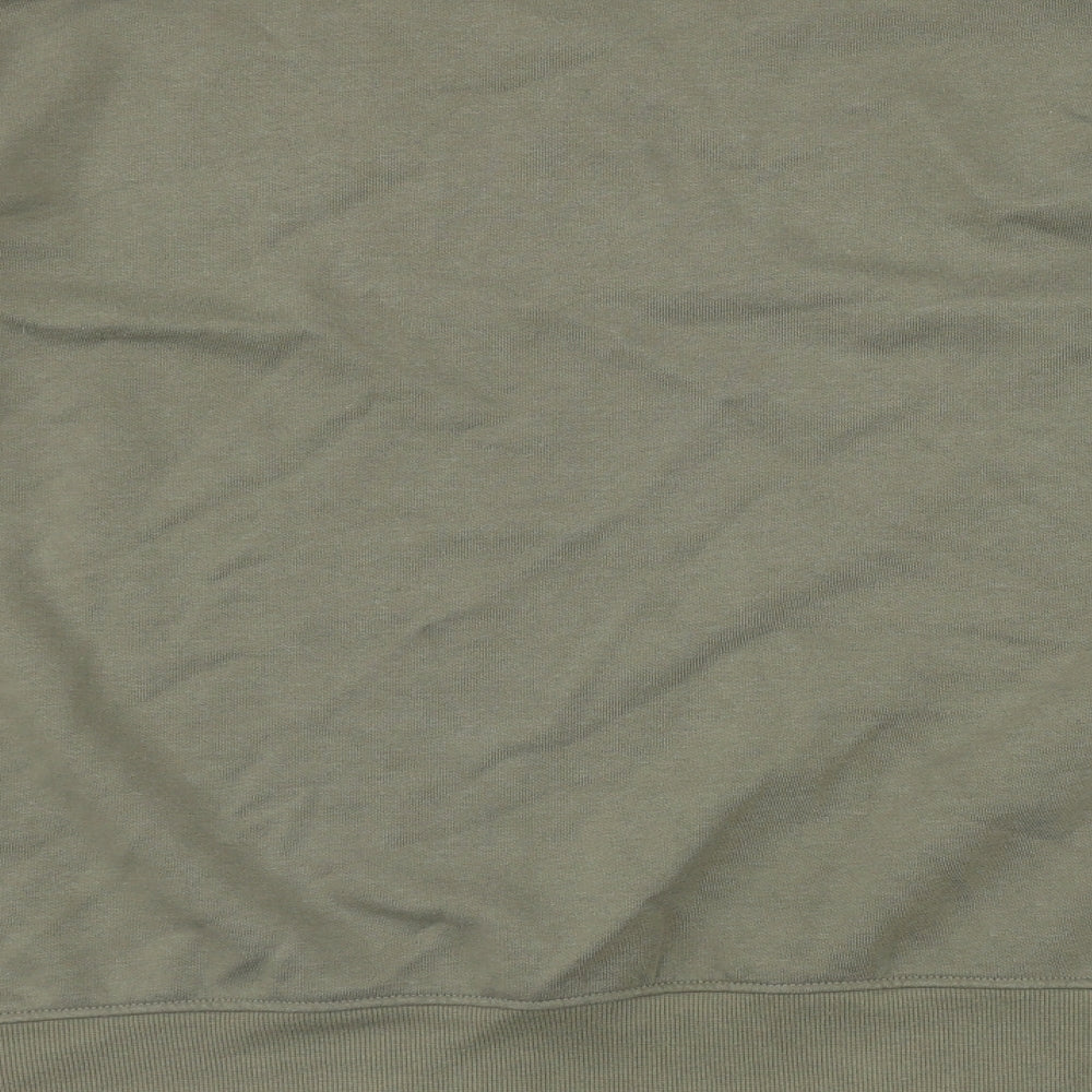 Primark Womens Green  Cotton Pullover Sweatshirt Size 10