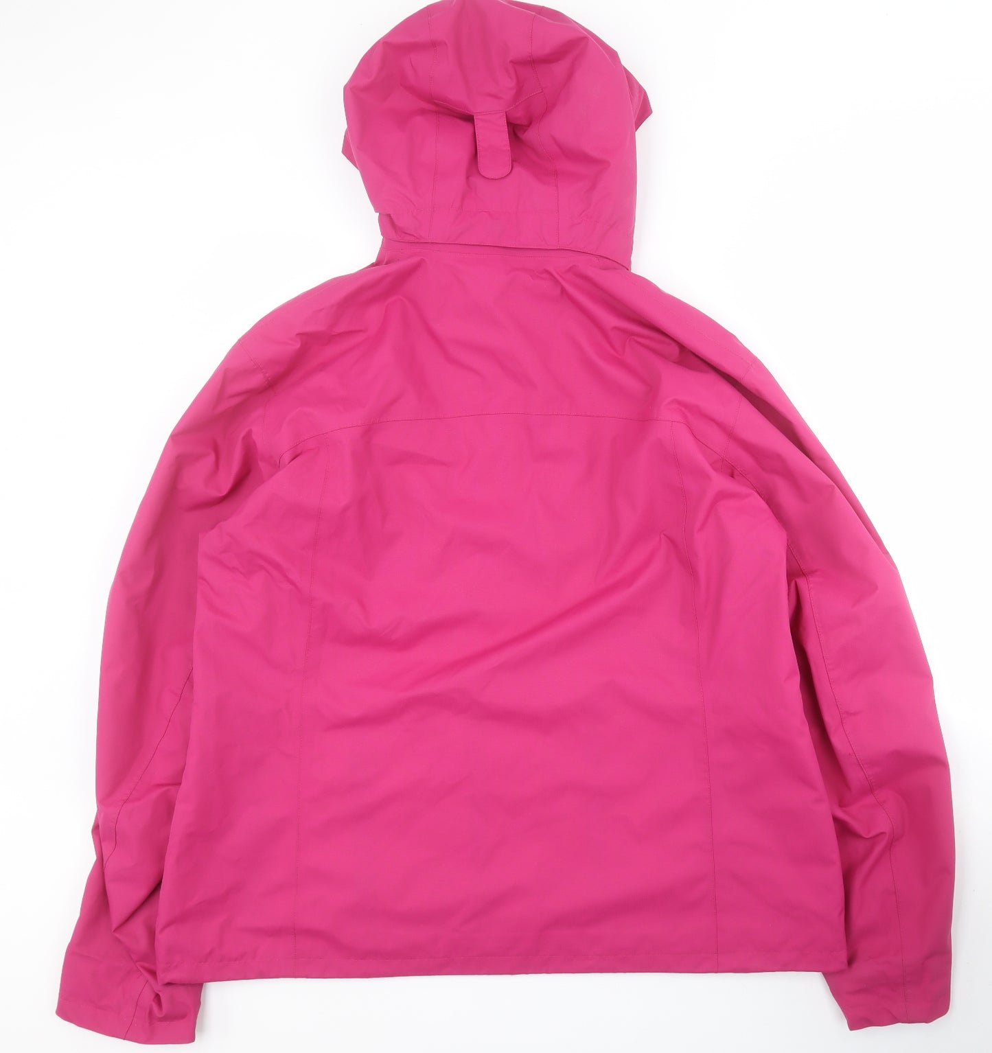 Quechua Womens Pink   Rain Coat Coat Size 2XL  Zip