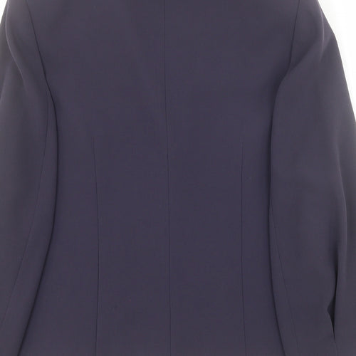 GOLD by Michael H Womens Blue   Jacket  Size 14  Button