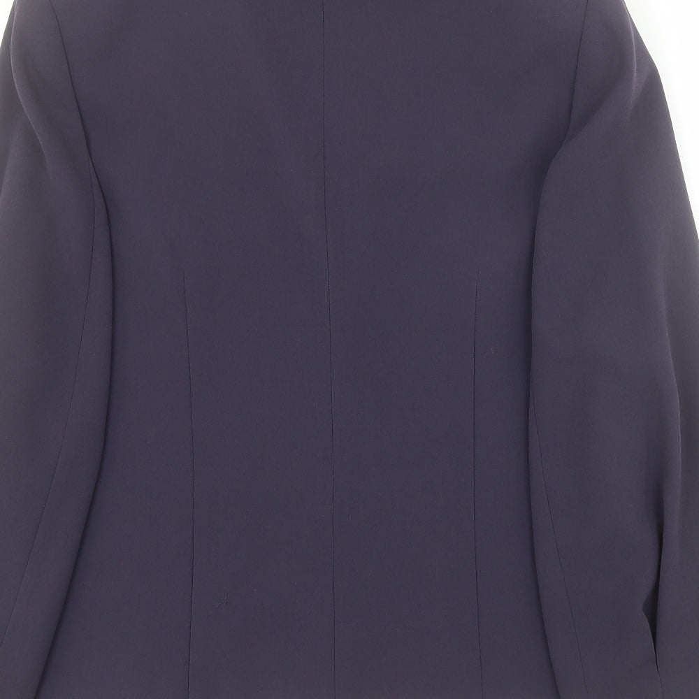 GOLD by Michael H Womens Blue   Jacket  Size 14  Button