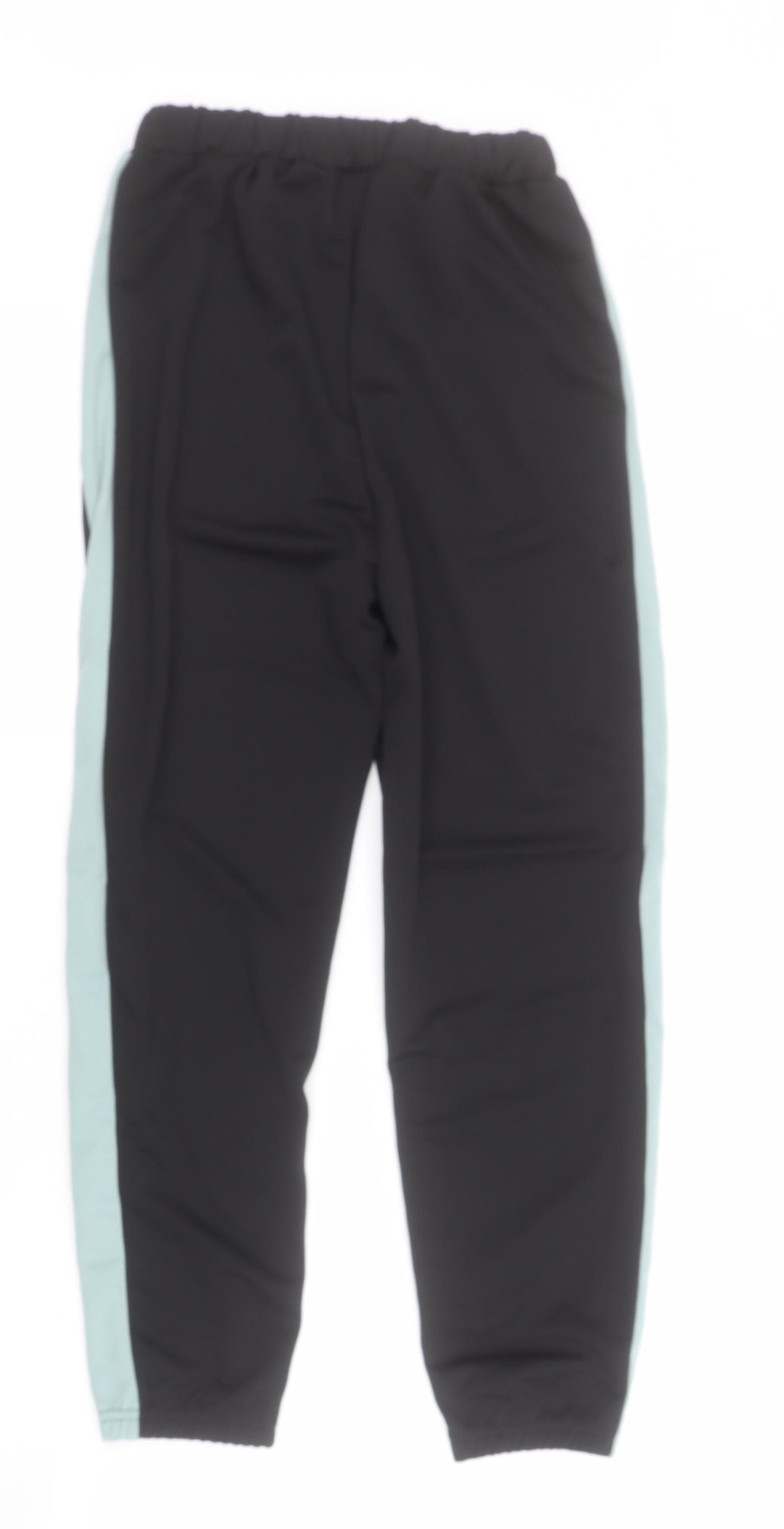 SheIn Boys Black Colourblock Polyester Jogger Trousers Size 11-12 Years  Regular Pullover