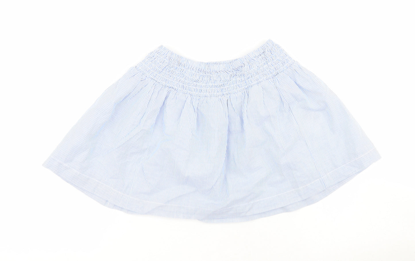 H&M Girls Blue Striped 100% Cotton Tutu Skirt Size 2 Years  Regular Pull On