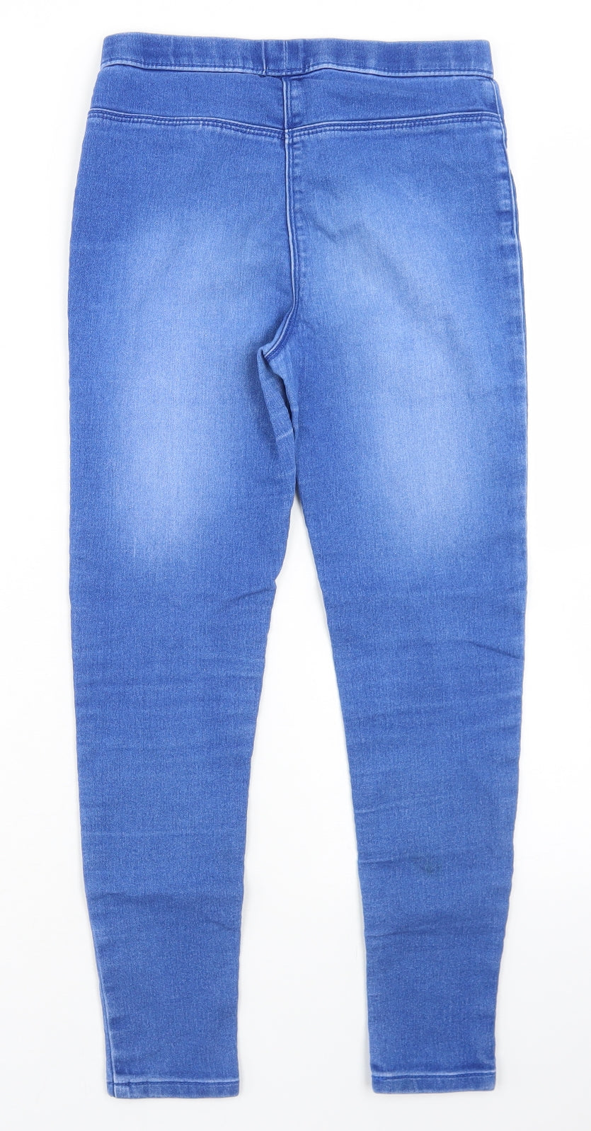 George Girls Blue  Cotton Jegging Jeans Size 10-11 Years  Regular