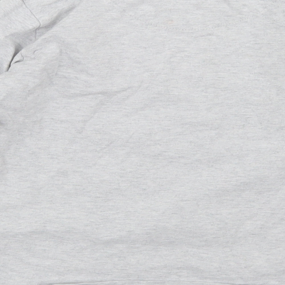 Bluezoo Boys Grey  Cotton Basic T-Shirt Size 6-7 Years Crew Neck  - Just Chill Out