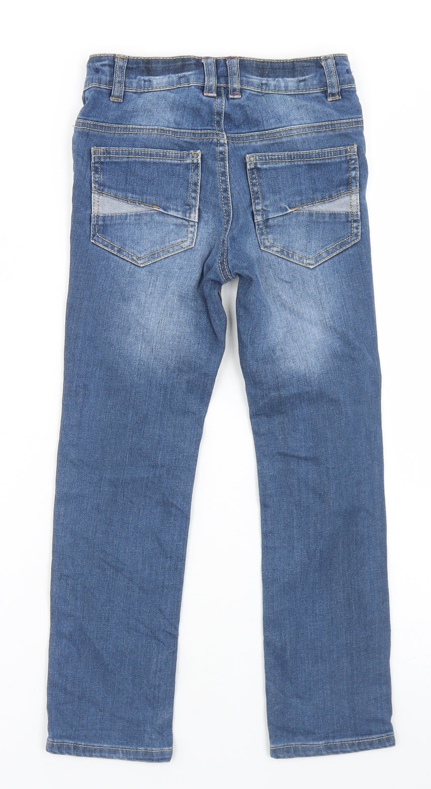 TU Boys Blue  Cotton Skinny Jeans Size 5-6 Years  Regular Button