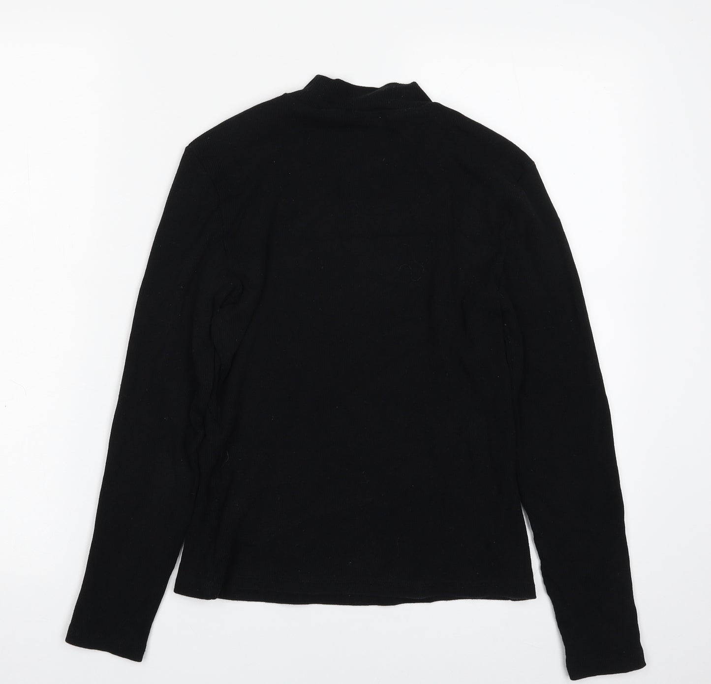 VERO MODA Womens Black  Cotton Pullover Sweatshirt Size M  Pullover