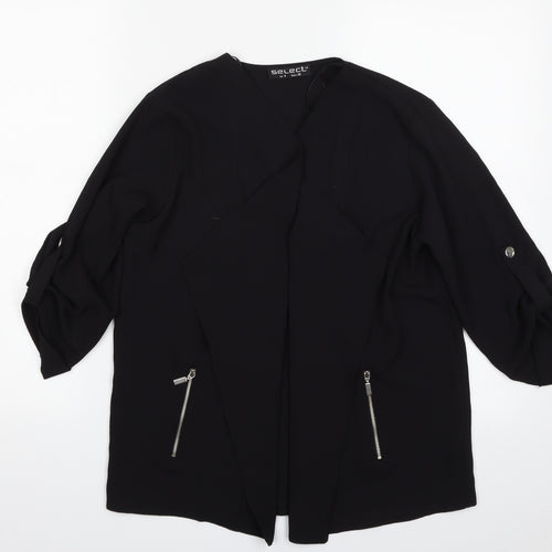 Select Womens Black   Jacket  Size 8