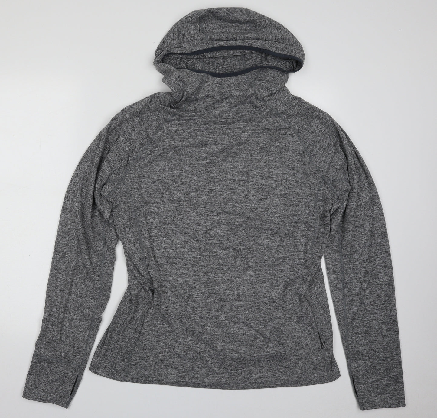ZAKTI Womens Grey  Polyester Pullover Hoodie Size 18  Pullover - Activewear